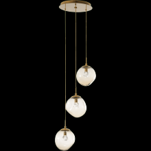 Hammerton CHB0066-08-MB-ZC-C01-L3 - Aster Round 8pc Multi-Pendant