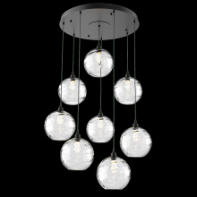 Hammerton CHB0047-08-MB-OC-C01-E2 - Terra Round 8pc Multi-Pendant