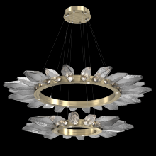 Hammerton CHB0050-2T-HB-CS-CA1-L1 - Rock Crystal Two-Tier Radial Ring