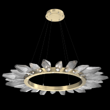 Hammerton CHB0050-56-HB-CS-CA1-L1 - Rock Crystal Radial Ring - 56