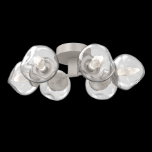 Hammerton CLB0095-01-BS-GC-L1 - Luna Flush Mount - 6pc