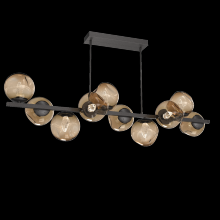 Hammerton PLB0086-T0-GP-GB-001-L1 - Luna 10pc Twisted Branch-Graphite-Geo Inner - Bronze Outer-Threaded Rod Suspension-LED 2700K