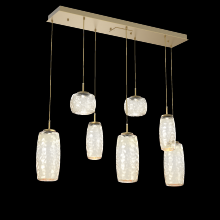 Hammerton PLB0091-07-GB-A-C01-L1 - Vessel Linear 7pc Multi-Pendant