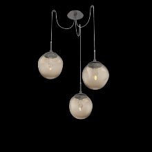 Hammerton SCB0066-03-GP-GB-C01-L3 - Aster Round 3pc Swag Multi-Pendant