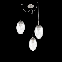 Hammerton SCB0067-03-BS-FC-C01-L3 - Meteo Round 3pc Swag Multi-Pendant