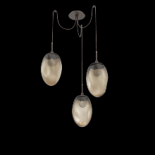 Hammerton SCB0067-03-FB-FB-C01-L3 - Meteo Round 3pc Swag Multi-Pendant