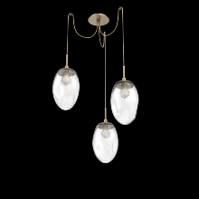 Hammerton SCB0067-03-GB-FC-C01-L3 - Meteo Round 3pc Swag Multi-Pendant