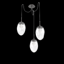 Hammerton SCB0067-03-GP-ZC-C01-L3 - Meteo Round 3pc Swag Multi-Pendant