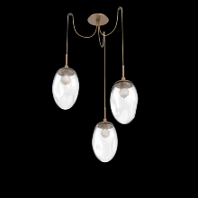 Hammerton SCB0067-03-NB-FC-C01-L3 - Meteo Round 3pc Swag Multi-Pendant