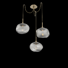 Hammerton SCB0068-03-GB-GS-C01-L3 - Nova Round 3pc Swag Multi-Pendant