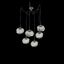 Hammerton SCB0068-06-GP-ZS-C01-L1 - Nova Round 6pc Swag Multi-Pendant