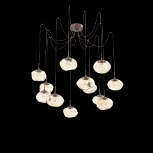 Hammerton SCB0068-12-BB-ZA-C01-L1 - Nova Round 12pc Swag Multi-Pendant