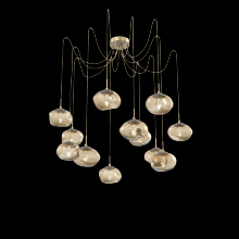 Hammerton SCB0068-12-GB-GB-C01-L1 - Nova Round 12pc Swag Multi-Pendant