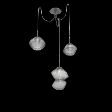 Hammerton SCB0089-03-GP-S-C01-L3 - Mesa Round 3pc Swag Multi-Pendant