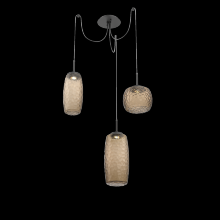Hammerton SCB0091-03-MB-B-C01-L1 - Vessel Round 3pc Swag Multi-Pendant