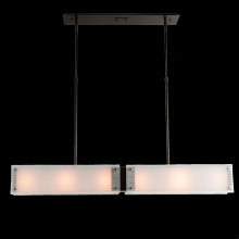 Hammerton PLB0044-56-CS-BG-001-E2 - Textured Glass Linear - 56-Inch