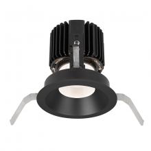 WAC US R4RD1T-N830-BK - Volta Round Shallow Regressed Trim with LED Light Engine