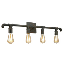 Eglo 202844A - 4 LT Open Bulb Bath/Vanity Light w/ a Zinc Finish