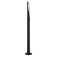 Eglo 203388A - 1 LT Floor Lamp w/ Matte Black & Silver  Finish