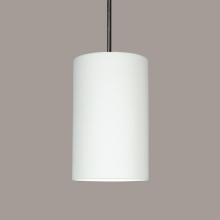 A-19 P201-A11-BCC-1LEDE26 - Andros Pendant: Fog (Black Cord & Canopy)