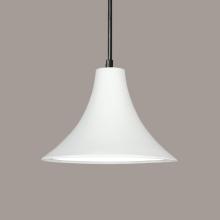 A-19 P501-A10-BCC-1LEDE26 - Madera Pendant: Graphite (Black Cord & Canopy)
