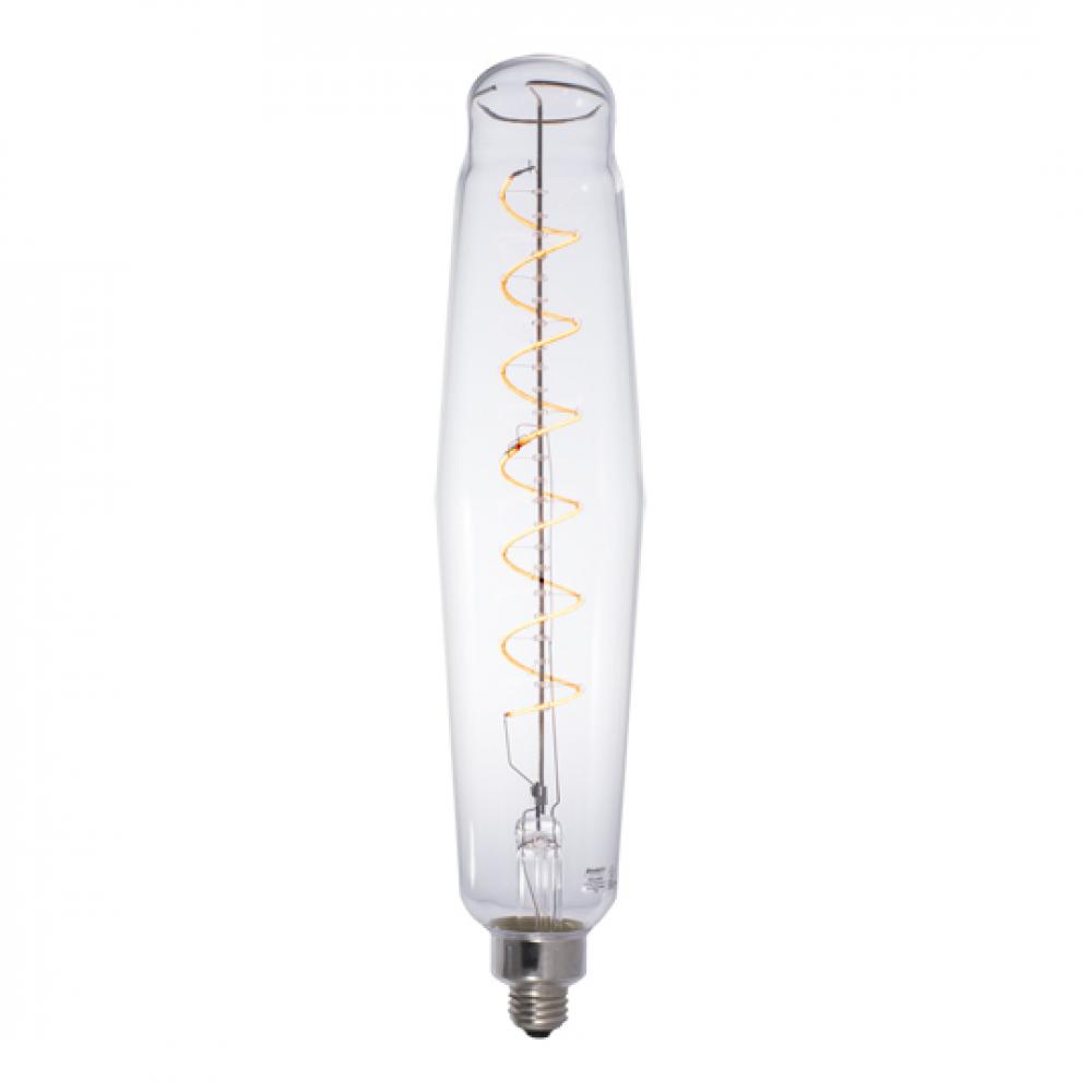 Bulbrite LED Spiral Filament Tubular Light Bulb