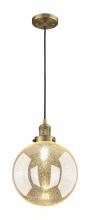 Innovations Lighting 201C-BB-G208-10 - Beacon - 1 Light - 10 inch - Brushed Brass - Cord hung - Mini Pendant