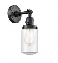 Innovations Lighting 203SW-BK-G314-LED - Dover - 1 Light - 5 inch - Matte Black - Adjustable Sconce