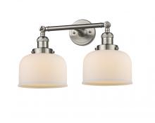 Innovations Lighting 208-SN-G71-LED - Bell - 2 Light - 19 inch - Brushed Satin Nickel - Adjustable Bath Vanity Light