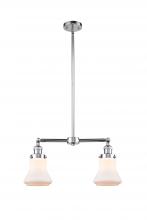 Innovations Lighting 209-PC-G191 - Bellmont - 2 Light - 21 inch - Polished Chrome - Stem Hung - Adjustable Island Light