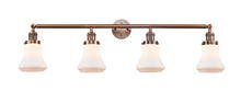 Innovations Lighting 215-AC-G191 - Bellmont - 4 Light - 42 inch - Antique Copper - Adjustable Bath Vanity Light