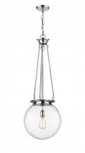 Innovations Lighting 221-1P-PC-G202-14 - Beacon - 1 Light - 14 inch - Polished Chrome - Chain Hung - Pendant