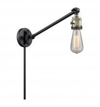 Innovations Lighting 237-BAB - Bare Bulb - 1 Light - 5 inch - Black Antique Brass -Adjustable Swing Arm