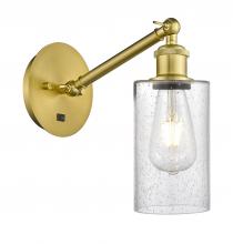 Innovations Lighting 317-1W-SG-G804 - Clymer - 1 Light - 4 inch - Satin Gold - Adjustable Sconce