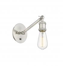 Innovations Lighting 317-1W-SN - Belfast - 1 Light - 5 inch - Brushed Satin Nickel - Adjustable Sconce