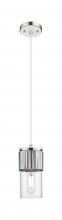 Innovations Lighting 428-1P-PN-G428-7CL - Bolivar - 1 Light - 5 inch - Polished Nickel - Pendant