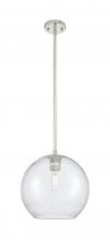 Innovations Lighting 434-1S-PN-G124-10 - Crown Point - 1 Light - 10 inch - Polished Nickel - Pendant