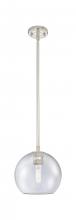 Innovations Lighting 434-1S-PN-G124-8 - Crown Point - 1 Light - 8 inch - Polished Nickel - Pendant