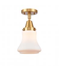 Innovations Lighting 447-1C-SG-G191 - Bellmont - 1 Light - 6 inch - Satin Gold - Flush Mount