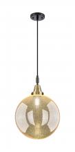 Innovations Lighting 447-1P-BAB-G208-12 - Beacon - 1 Light - 12 inch - Black Antique Brass - Mini Pendant