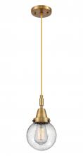 Innovations Lighting 447-1P-BB-G204-6 - Beacon - 1 Light - 6 inch - Brushed Brass - Mini Pendant