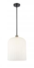 Innovations Lighting 516-1S-BAB-G559-12GWH - Bridal Veil - 1 Light - 5 inch - Black Antique Brass - Mini Pendant