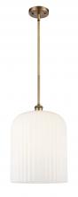 Innovations Lighting 516-1S-BB-G559-12GWH - Bridal Veil - 1 Light - 5 inch - Brushed Brass - Mini Pendant