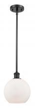 Innovations Lighting 516-1S-BK-G121 - Athens - 1 Light - 8 inch - Matte Black - Mini Pendant