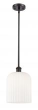 Innovations Lighting 516-1S-OB-G559-8GWH - Bridal Veil - 1 Light - 5 inch - Oil Rubbed Bronze - Mini Pendant