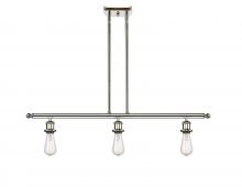 Innovations Lighting 516-3I-PN-LED - Bare Bulb - 3 Light - 36 inch - Polished Nickel - Cord hung - Island Light