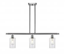 Innovations Lighting 516-3I-SN-G804 - Clymer - 3 Light - 36 inch - Brushed Satin Nickel - Cord hung - Island Light
