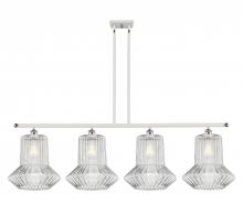 Innovations Lighting 516-4I-WPC-G212 - Springwater - 4 Light - 50 inch - White Polished Chrome - Cord hung - Island Light