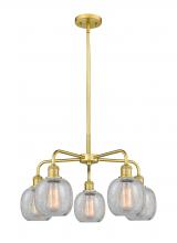 Innovations Lighting 516-5CR-SG-G105 - Belfast - 5 Light - 24 inch - Satin Gold - Chandelier