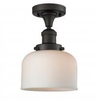 Innovations Lighting 517-1CH-OB-G71-LED - Bell - 1 Light - 8 inch - Oil Rubbed Bronze - Semi-Flush Mount